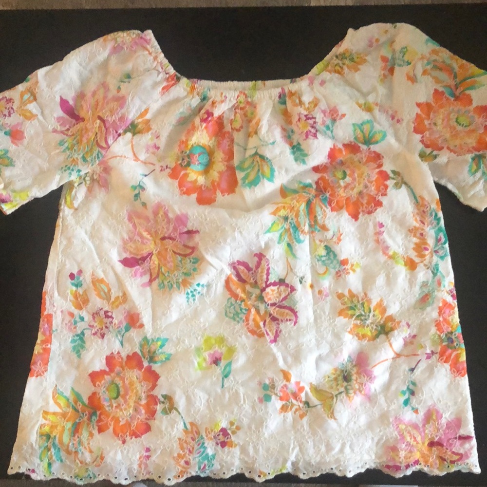 Gap flower top for girls